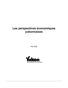 Les perspectives économiques yukonnaises