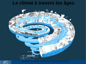 Le climat à travers les âges