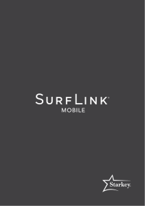 Brochure professionnelle SurfLink Mobile 2,5Mb