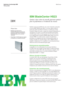 IBM BladeCenter HS23