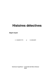 Histoires détectives