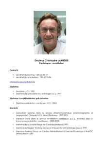 Docteur Christophe LARUELLE - CLINIQUE ST