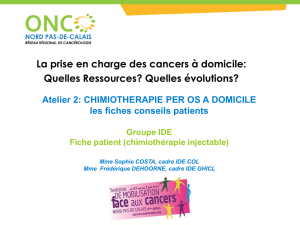 les fiches conseils patients