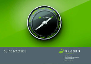 Carnet d`Accueil