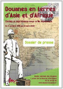 Dossier de presse - Musée National des douanes