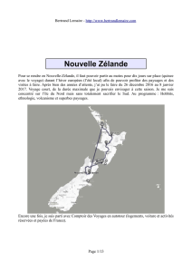 Nouvelle Zélande - Bertrand Lemaire