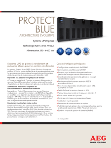 protect blue - AEG Power Solutions
