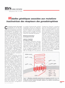 Maladies génétiques associées aux mutations - iPubli