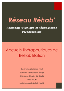 Réseau Réhab - Association Francophone de Remédiation Cognitive