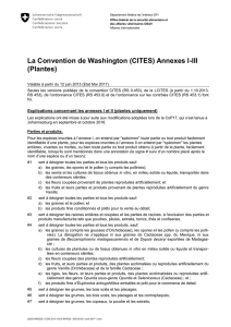 CITES annexes I-III (plantes) (PDF, 468 kB, 27.04.2017)