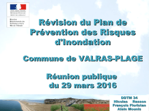 Diaporama réunion publique Valras-plage - format : PDF