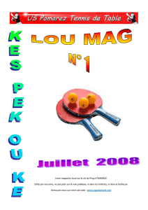 Lou Mag n°1 _2 - US Pomarez Tennis de Table