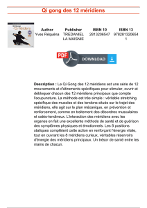 PDF Qi gong des 12 méridiens Livre Télécharger En