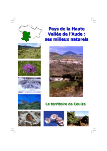 Pays de la Haute Vallée de l`Aude : ses milieux naturels