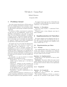 TD Info 6 : Union-Find
