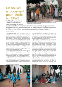 Un nouvel engouement pour l`école au Tchad