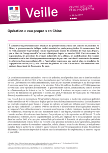 Opération « eau propre » en Chine