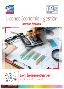 Licence Economie