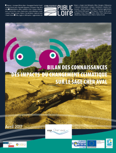 BILAN DES CONNAISSANCES DES IMPACTS DU CHANGEMENT