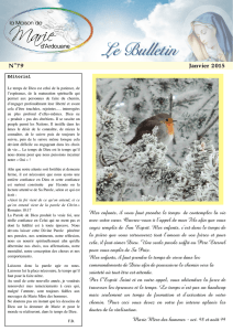 bulletin 79 - Association de Marie d`Ardouane