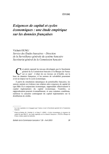 Exigences de capital et cycles économiques