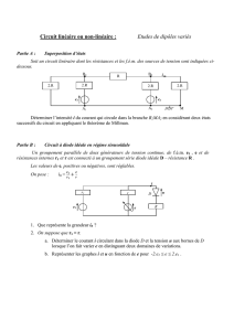 Circuit linéaire ou non-linéaire 3