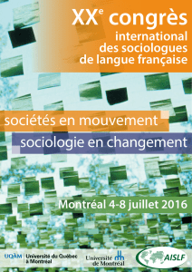 sociétés en mouvement sociologie en changement