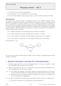 Physique-chimie – DS 3