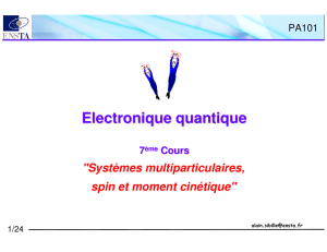 Electronique quantique