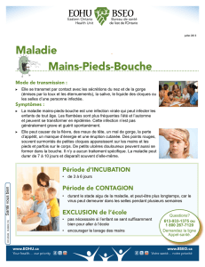 Mains-Pieds-Bouche Maladie