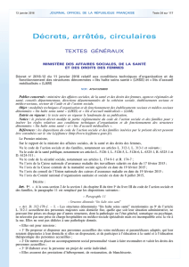 Décret no 2016-12 du 11 janvier 2016 relatif aux