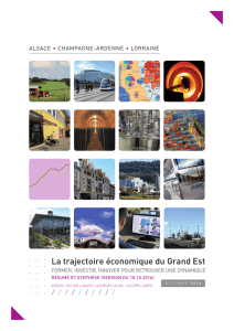 La trajectoire économique du Grand Est