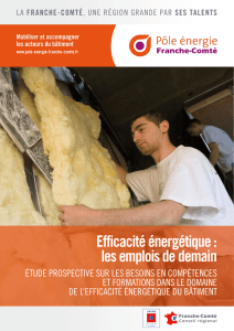 Efficacité énergétique : les emplois de demain