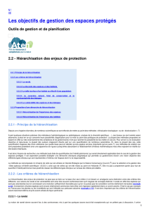 Version PDF - Les objectifs de gestion des espaces protégés