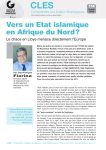 Vers un Etat islamique en Afrique du Nord