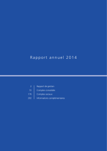Rapport annuel 2014