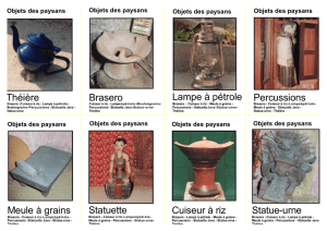 Famille Objets des paysans - Agropolis