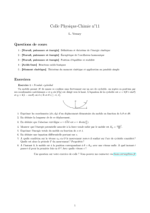 Colle Physique-Chimie n°11