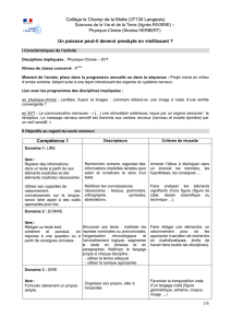 Activité bi-disciplinaire