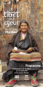 un riche programme - Aide à l`Enfance Tibétaine