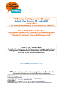 le patient, d`abord