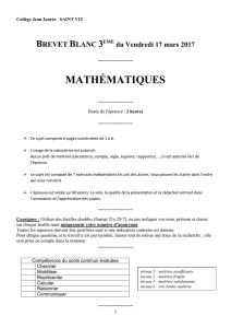 Modèle mathématique. - Collège Jean Jaurès de Saint Vit