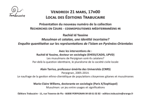 Vendredi 21 mars, 17h00 Local des Éditions Trabucaire
