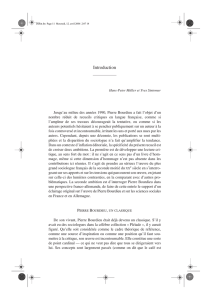Pierre Bourdieu, théorie et pratique