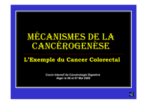 Mécanismes de la CanCérogenèse