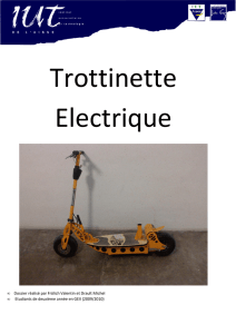 Dossier Trottinette