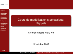 Rappels - Stephan Robert