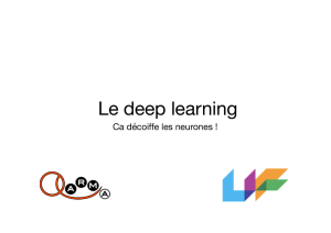 Le deep learning