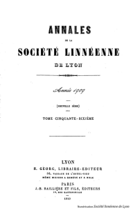 Untitled - Société linnéenne de Lyon