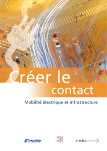 Mobilité électrique et infrastructure - E